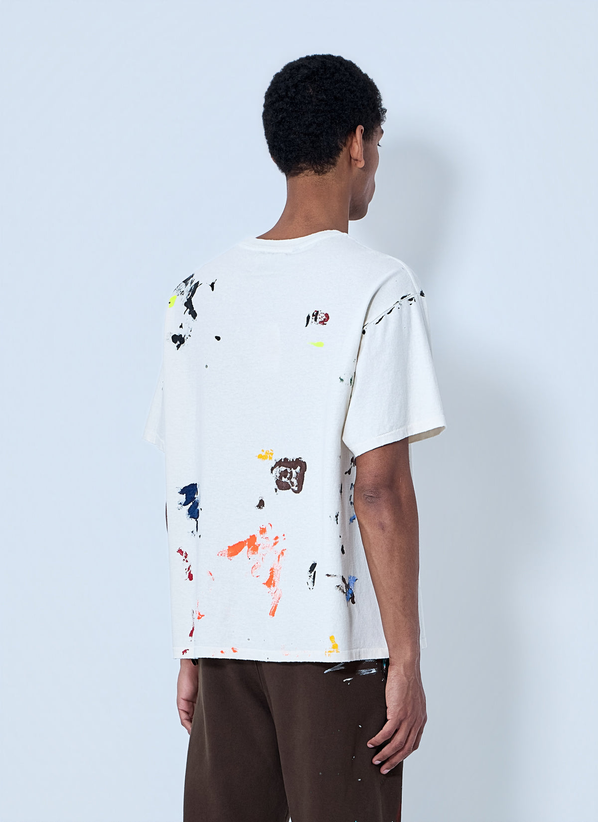 Gallery Dept. Men Abstract Print Cotton T-Shirt GALLERY DEPT.