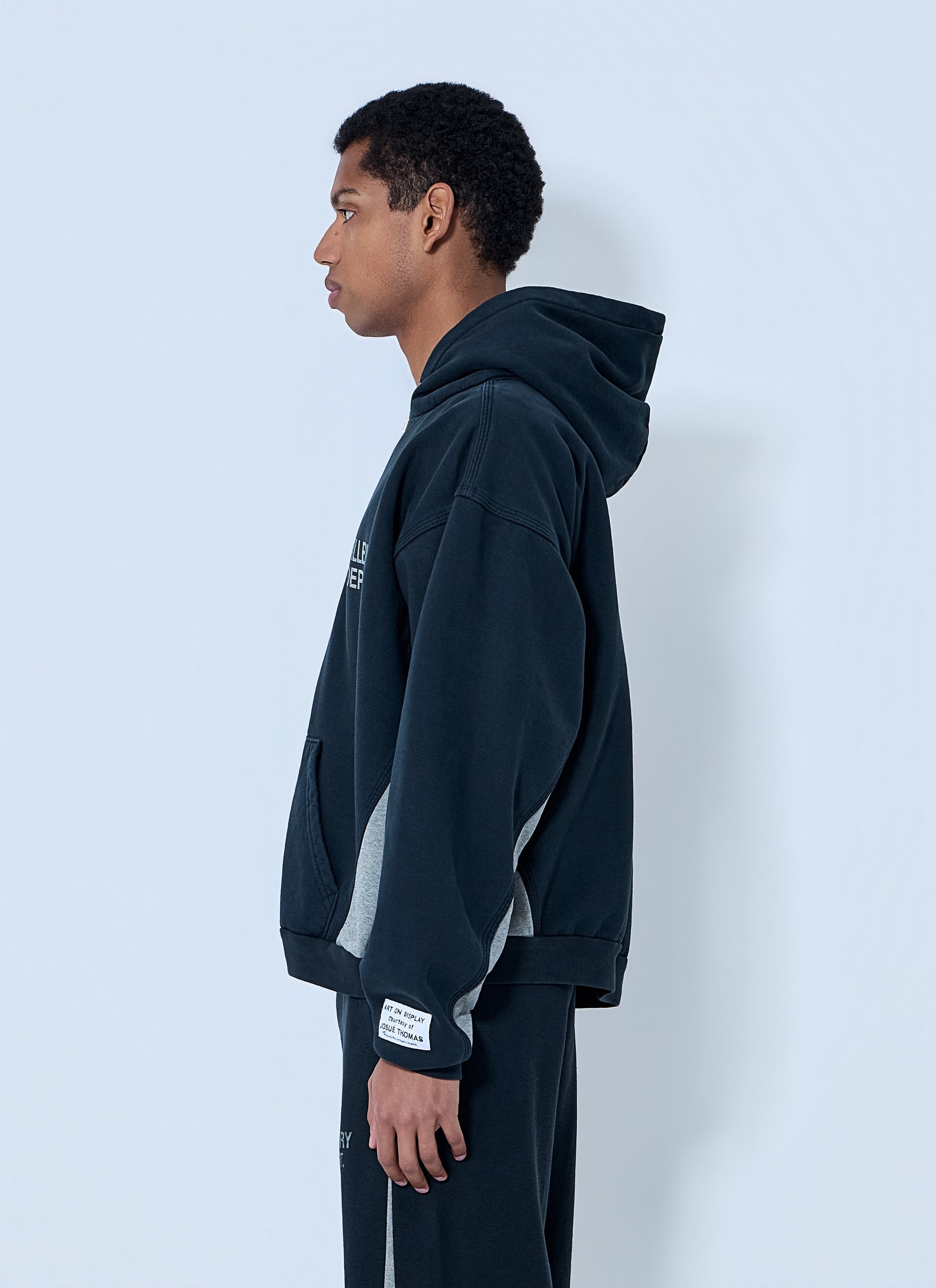 Gallery Dept. Men Zip-Up Logo Hoodie Gallery Dept.