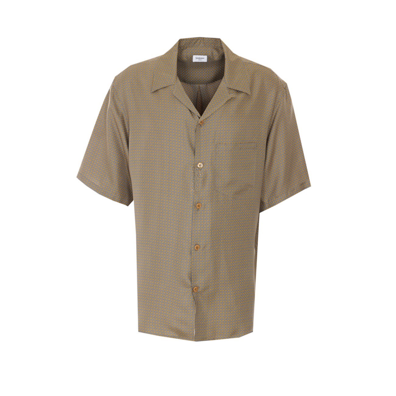 Saint Laurent Men Geometric Shirt SAINT LAURENT