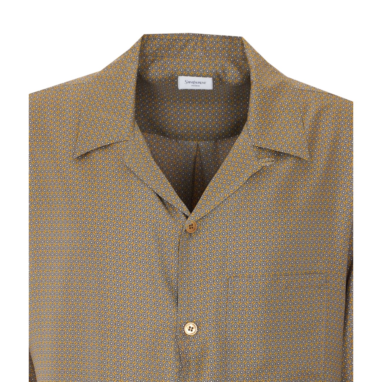 Saint Laurent Men Geometric Shirt SAINT LAURENT