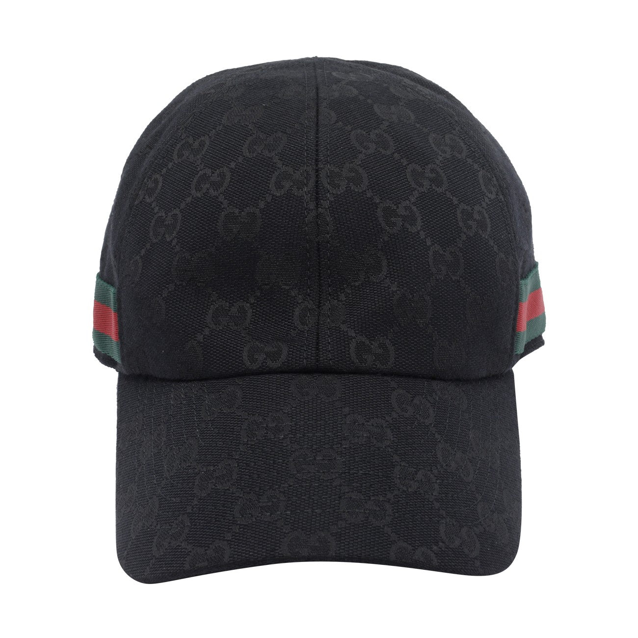 Gucci Men Gg Baseball Cap With Web GUCCI