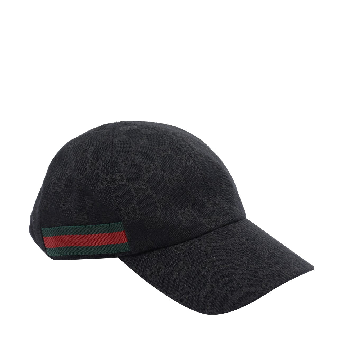 Gucci Men Gg Baseball Cap With Web GUCCI