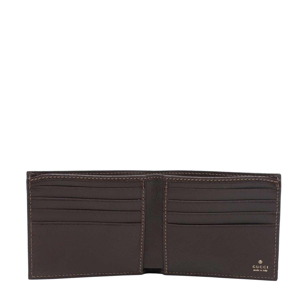 Gucci Men Gg Bi-Fold Wallet
