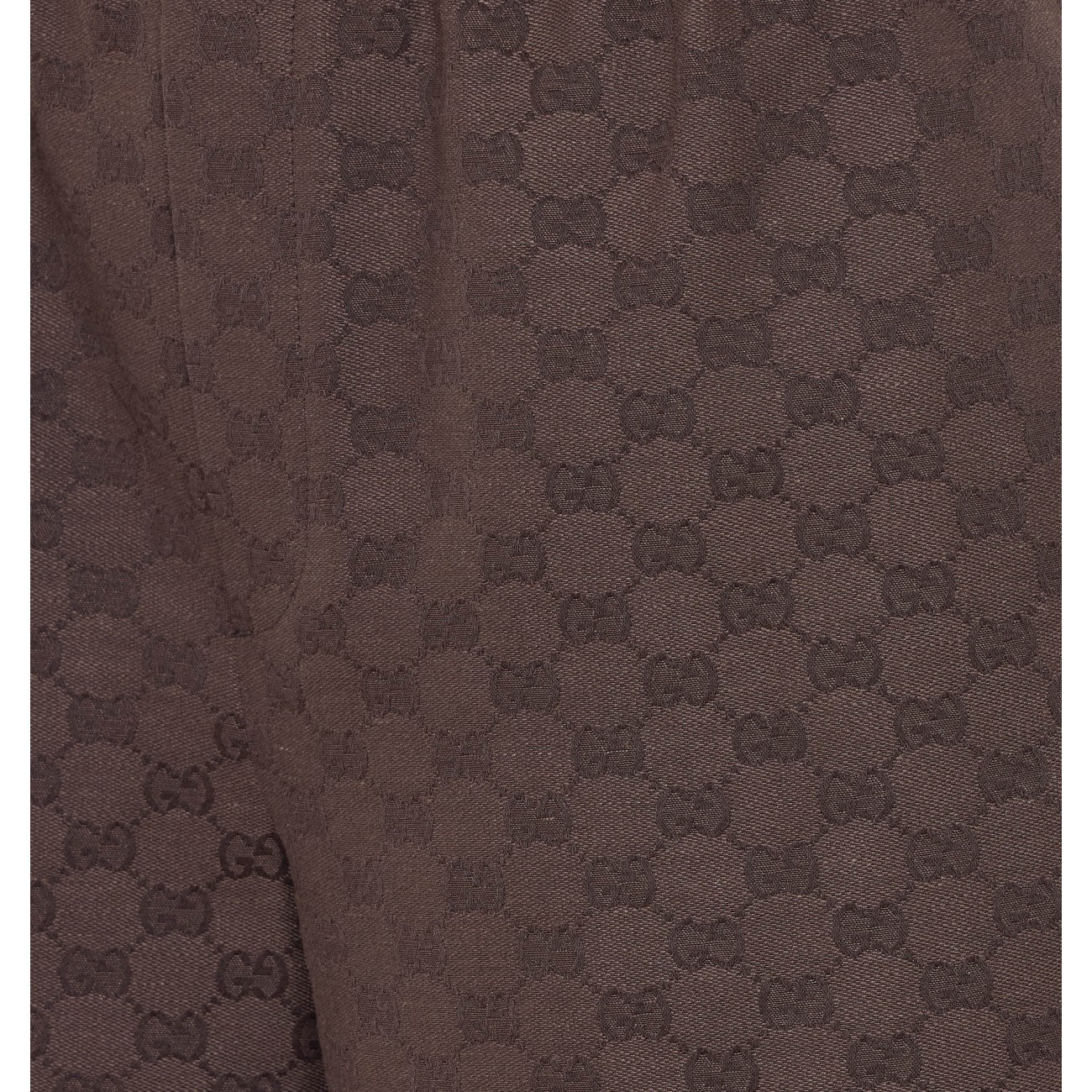 Gucci Men Gg Canvas Linen Blend Shorts GUCCI
