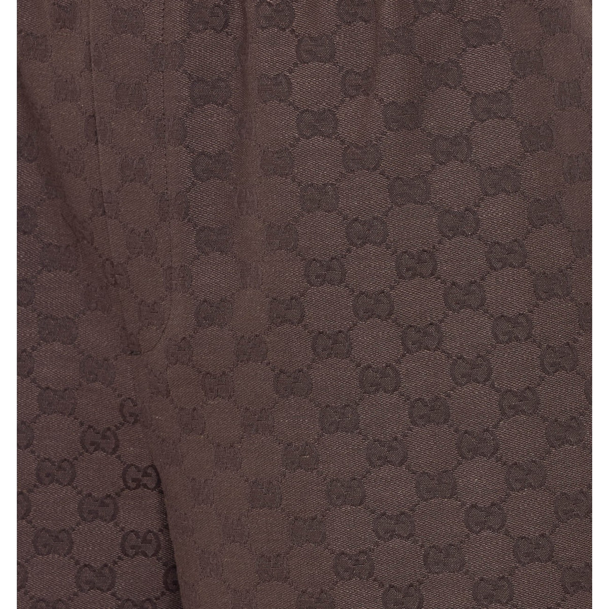 Gucci Men Gg Canvas Linen Blend Shorts GUCCI