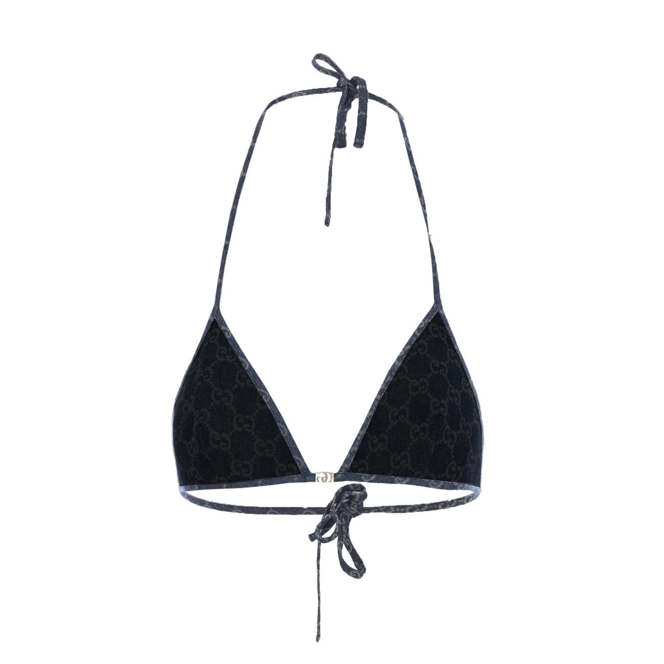 Gucci Women Gg Denim Bra GUCCI