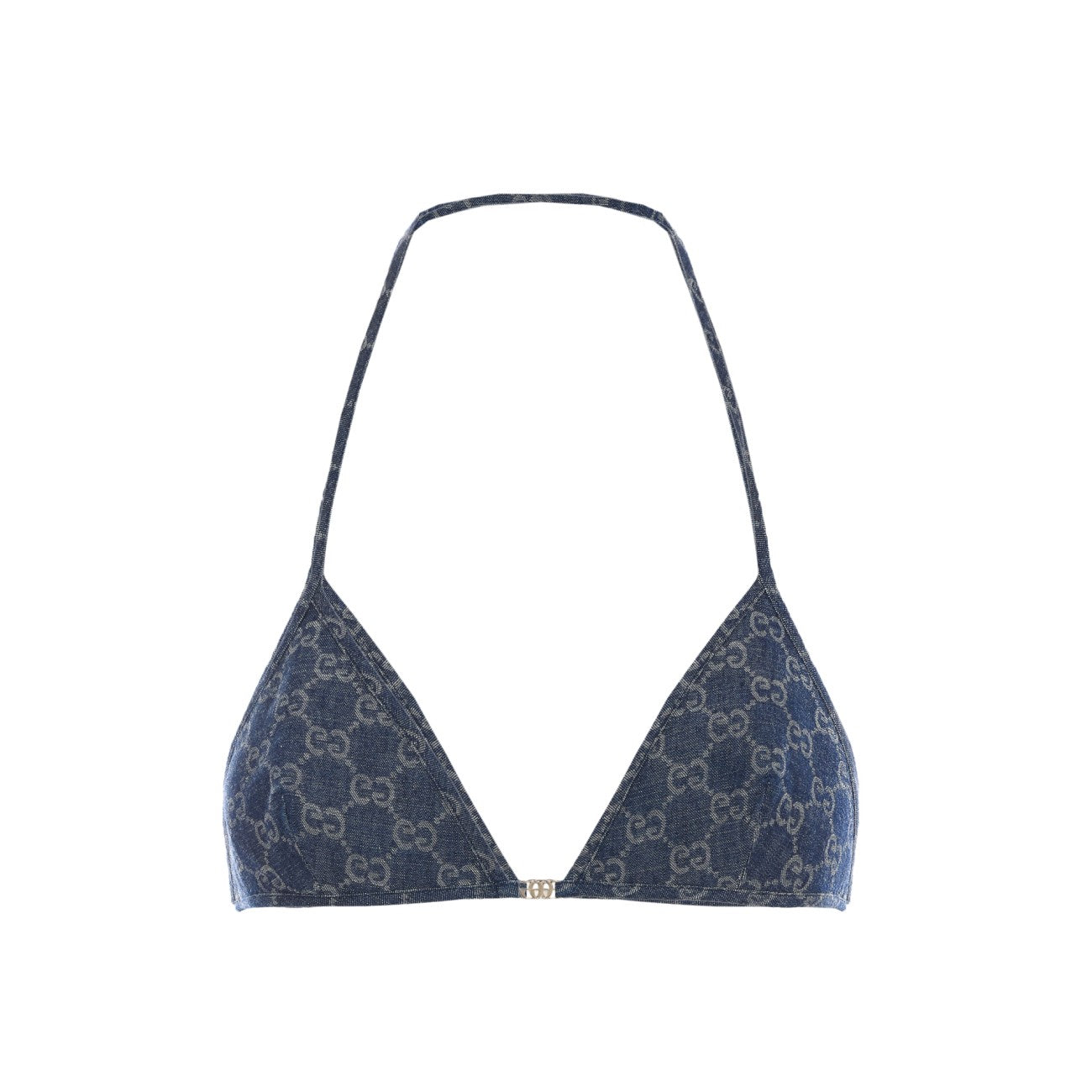 Gucci Women Gg Denim Bra GUCCI