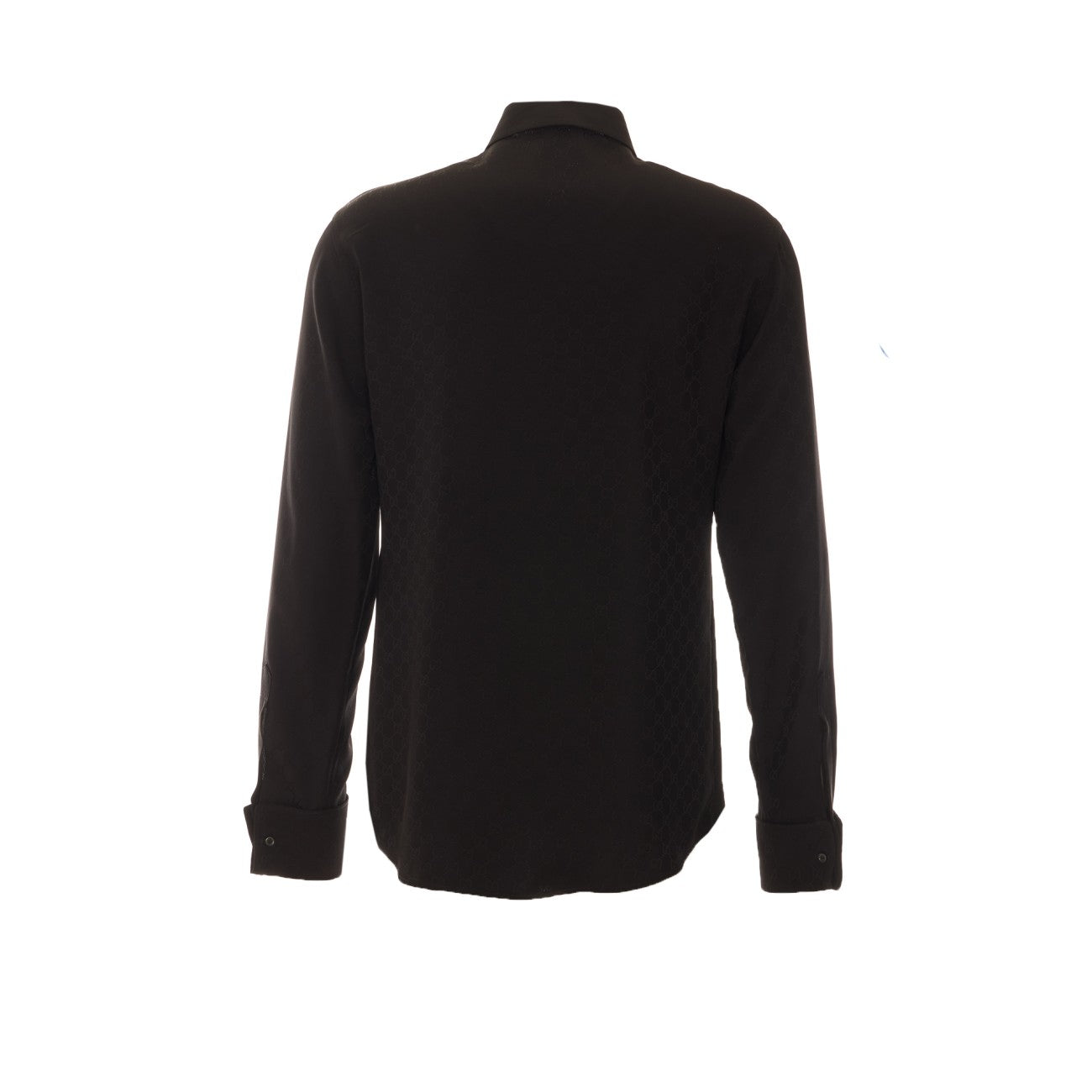 Gucci Men Gg Fluid Fabric Shirt GUCCI