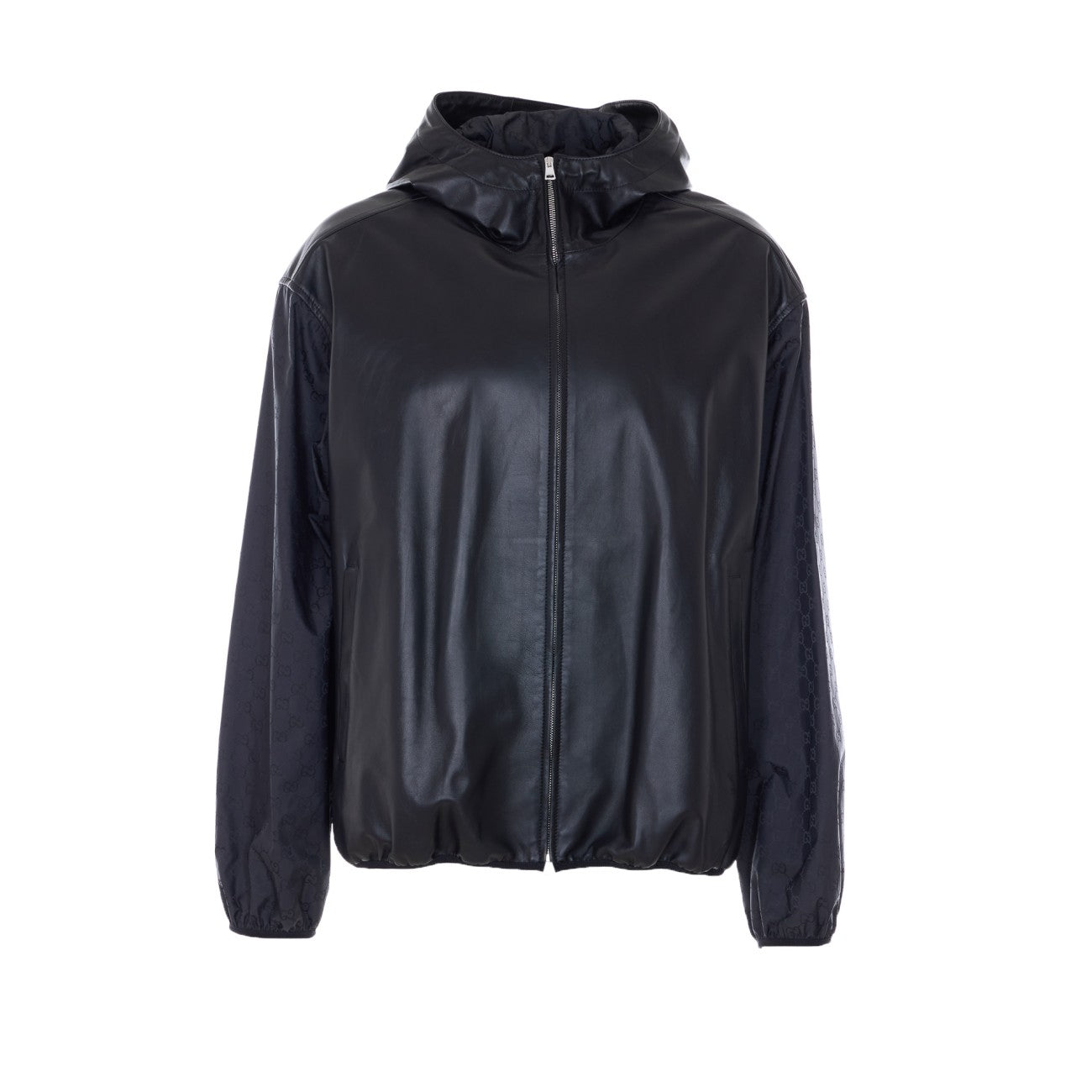 Gucci Men Gg Hooded Bomber GUCCI