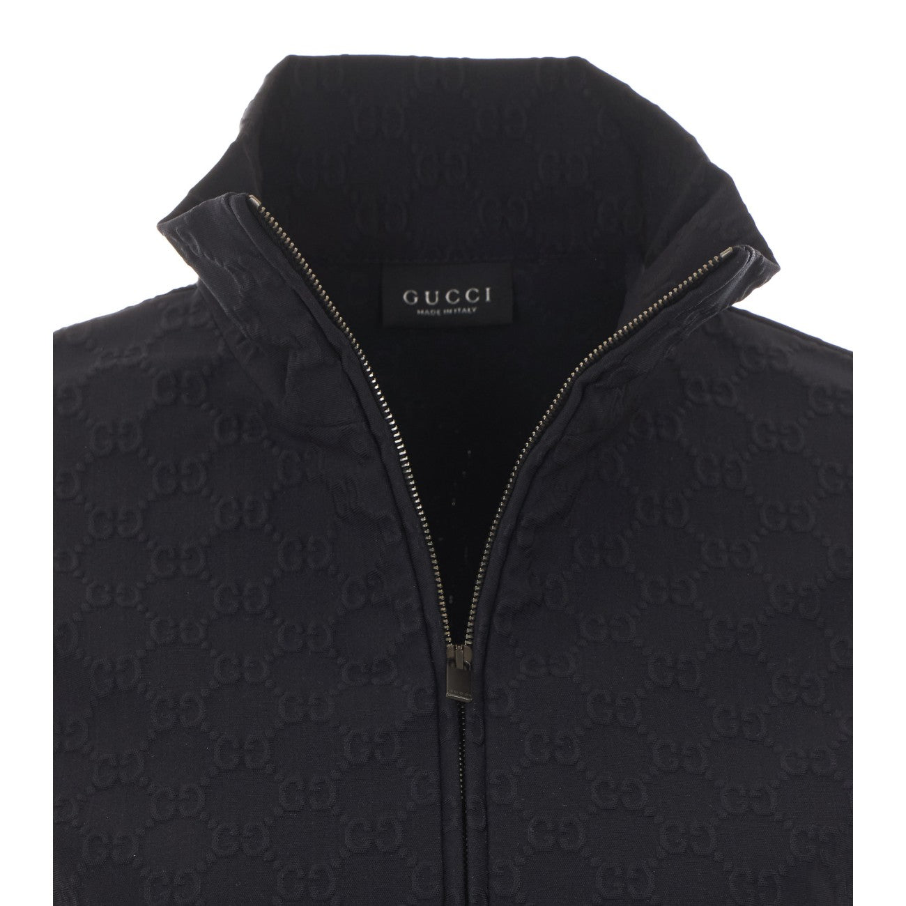 Gucci Women Gg Jacquard Jersey Jacket With Zipper GUCCI