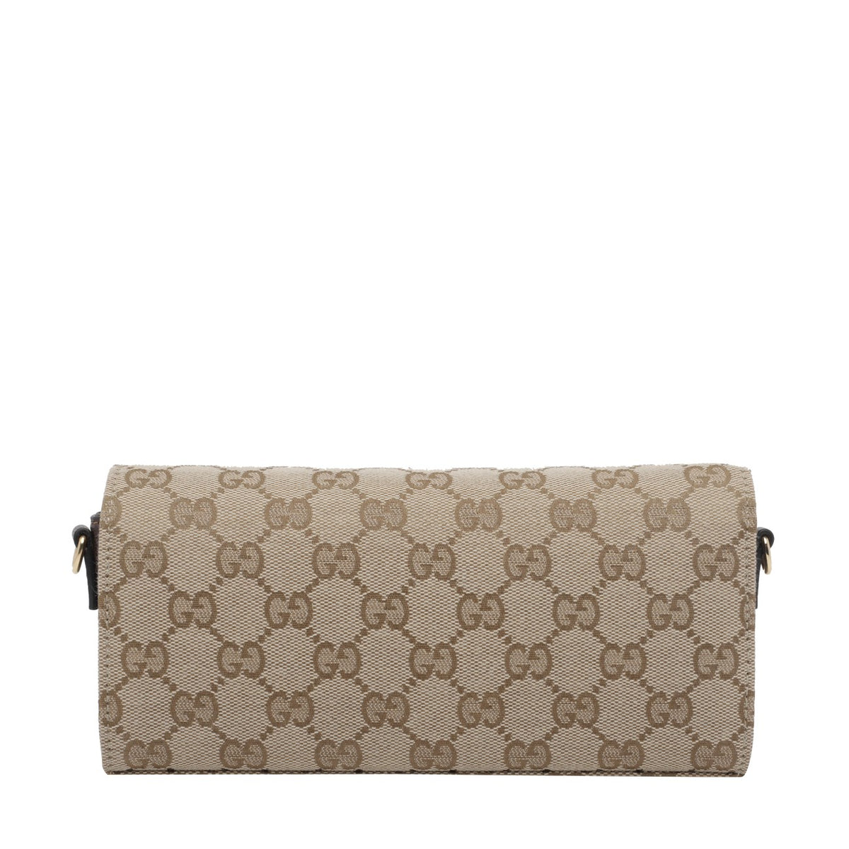 Gucci Women Gg Logo Horse Clip Chain Wallet GUCCI