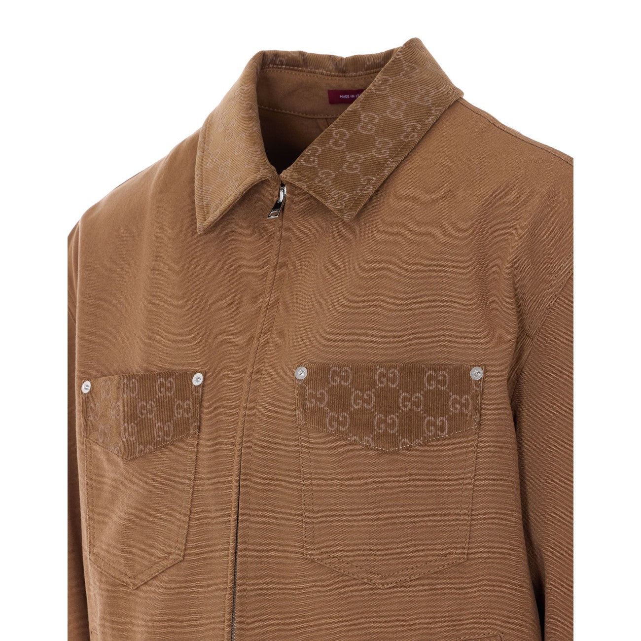 Gucci Men Gg Logo Jacket GUCCI