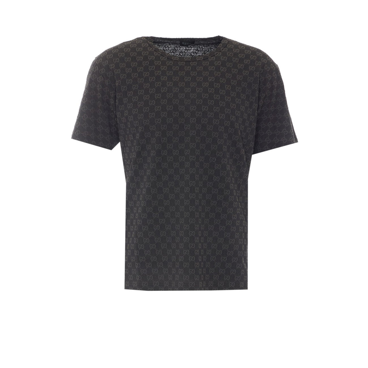 Gucci Men Gg Logo Printed T-Shirt GUCCI
