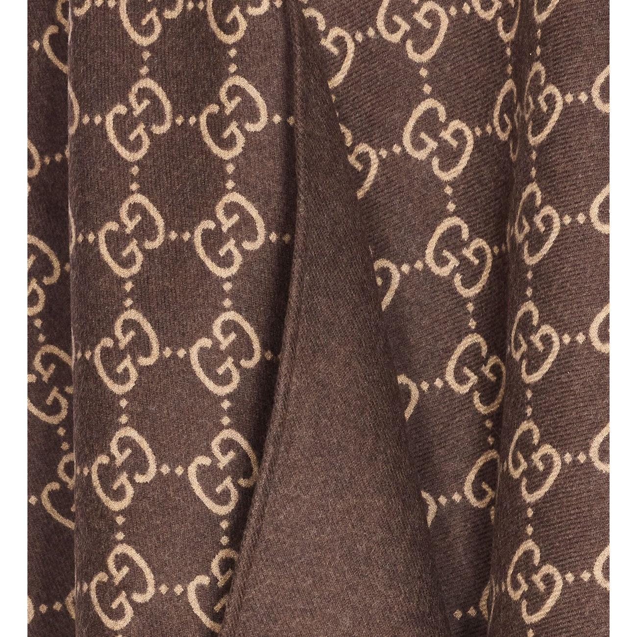 Gucci Women Gg Wool Jacquard Cape GUCCI