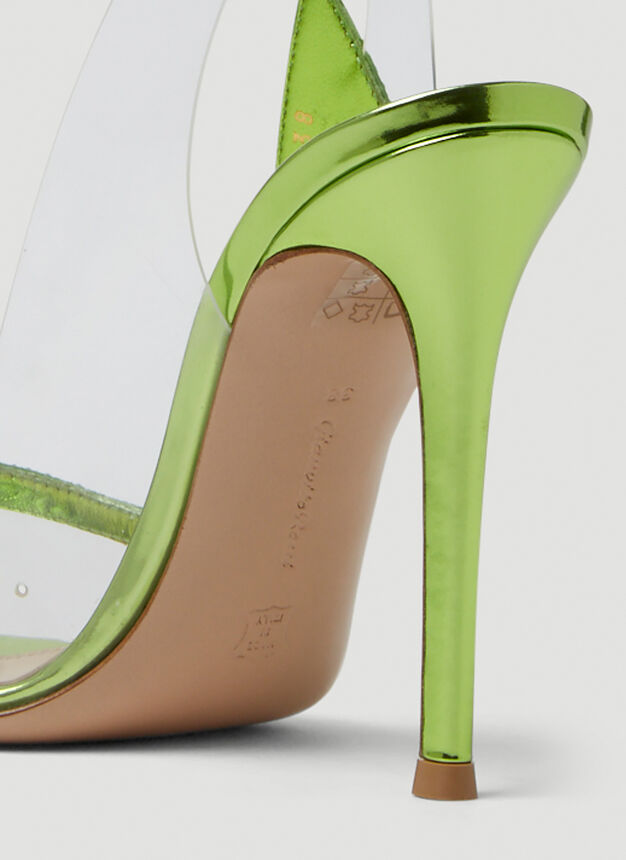Gianvito Rossi Women Hortensia Stiletto 105 Heels In Green