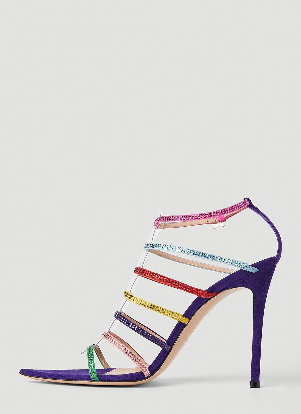 Gianvito Rossi Women Crystal Embellished High Heel Sandals GIANVITO ROSSI