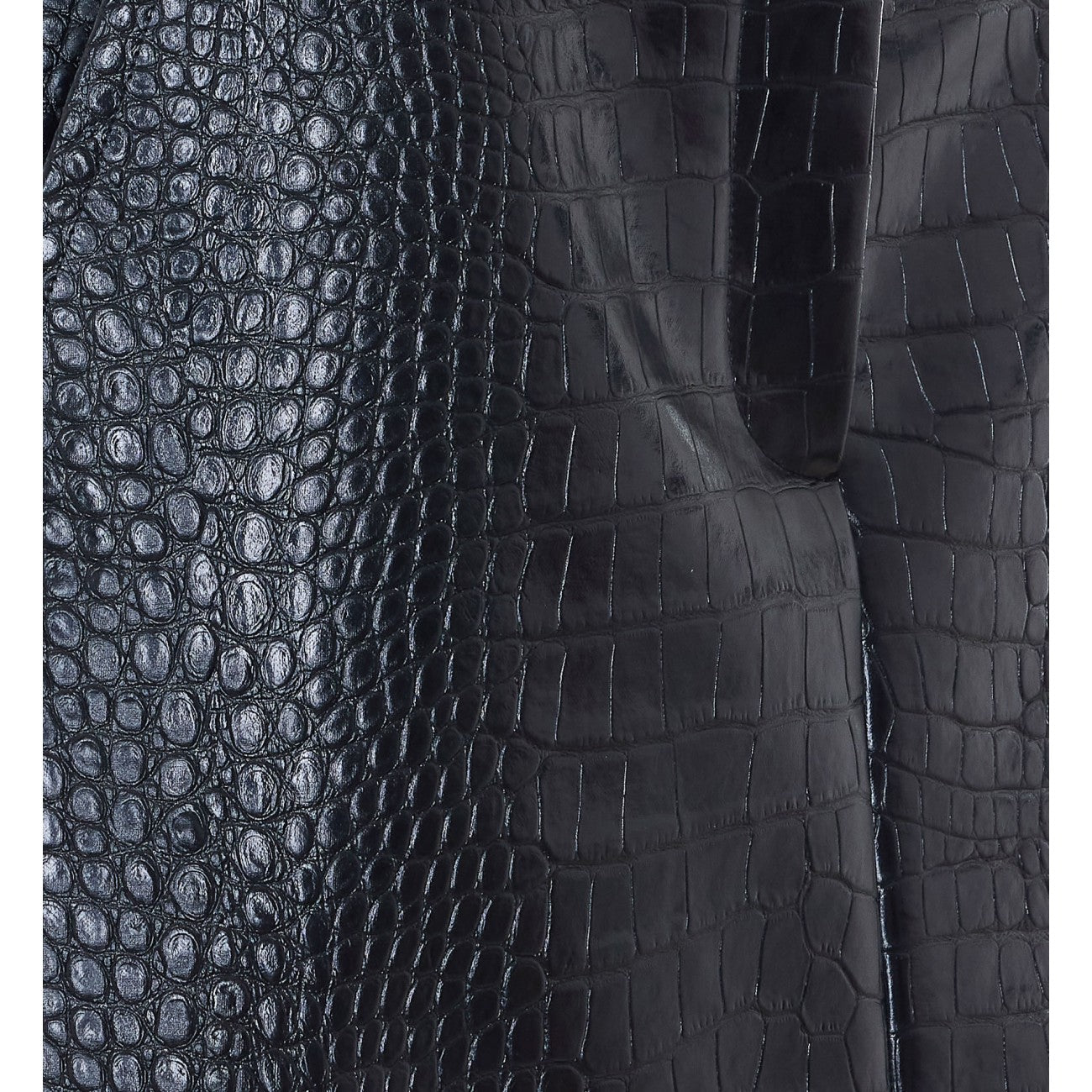 Sportmax Women Gleba Alligator Effect Paint Mini Skirt SPORTMAX