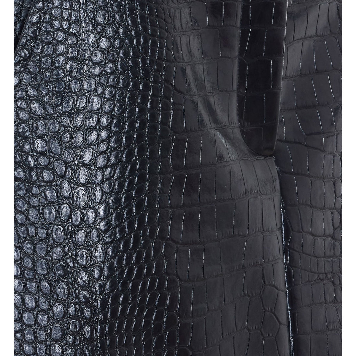 Sportmax Women Gleba Alligator Effect Paint Mini Skirt SPORTMAX