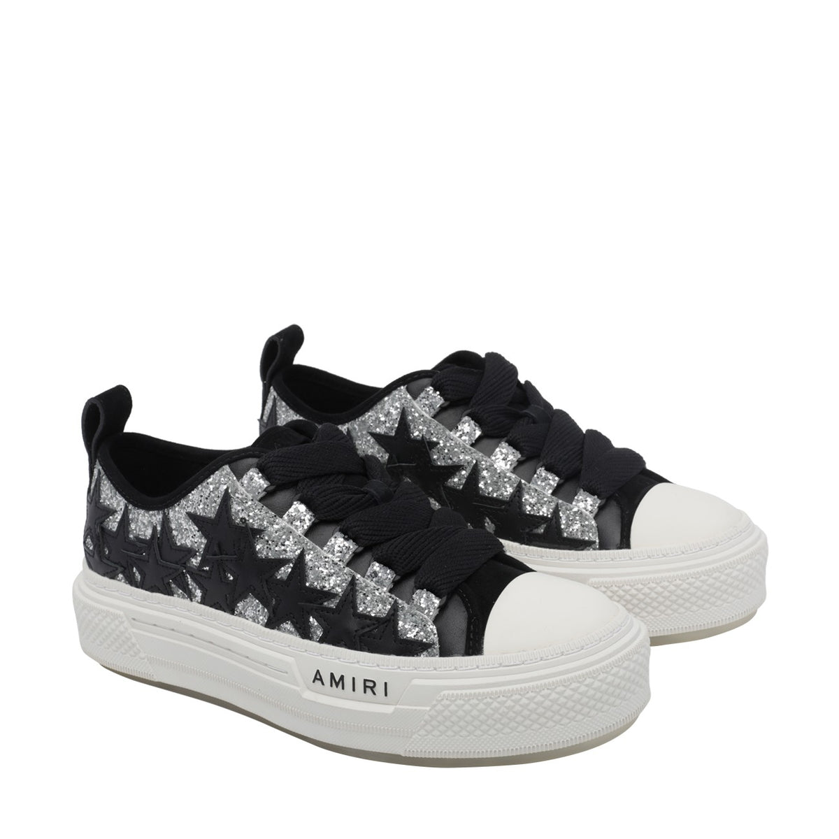 Amiri Women Glitter Star Court Sneakers AMIRI