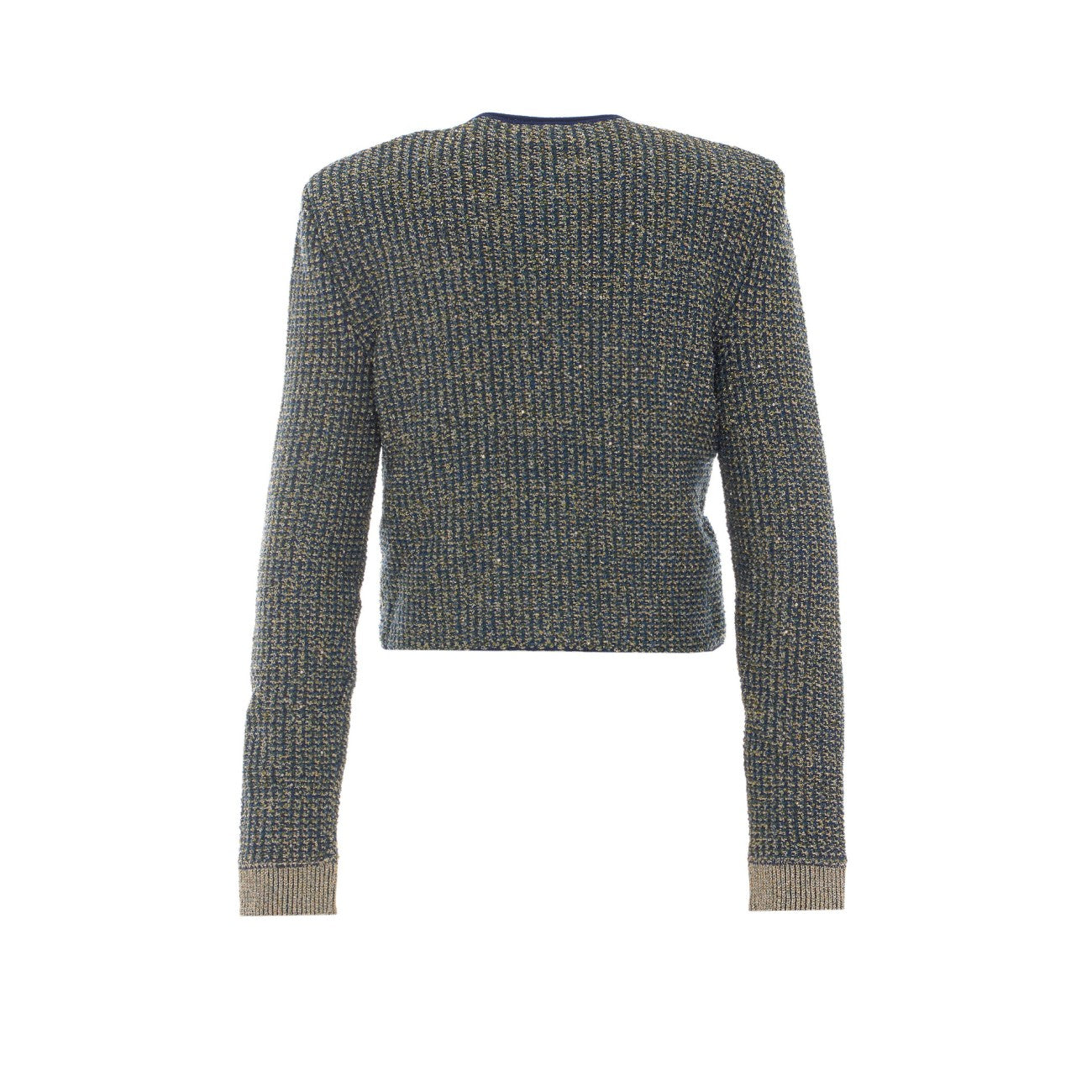 Balmain Women Glittered Tweed Cardigan BALMAIN