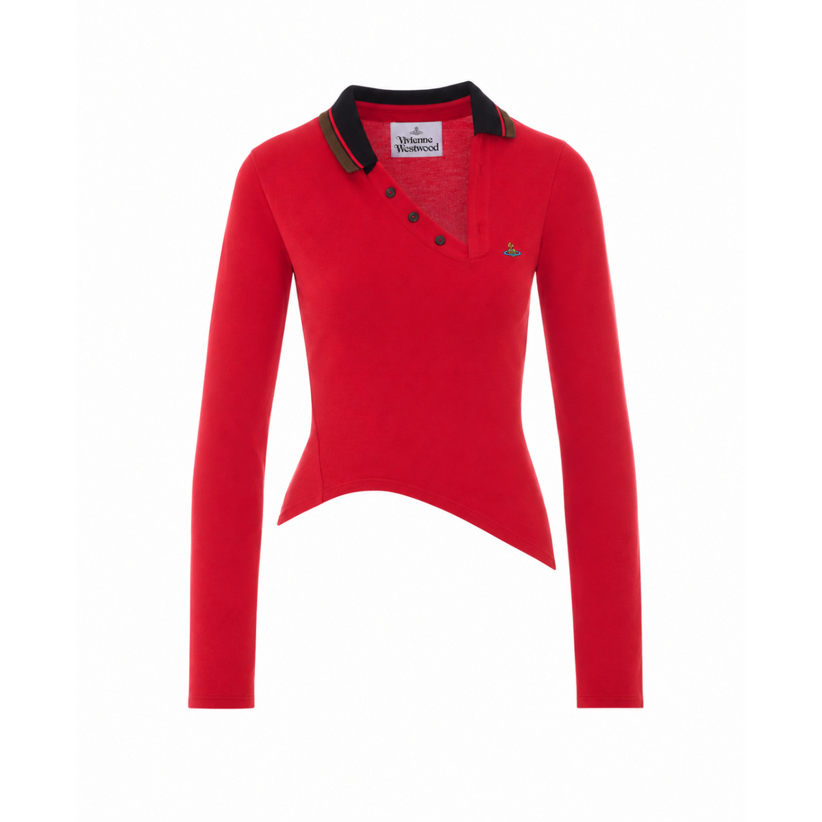 Vivienne Westwood Women Glory Long Sleeves Polo VIVIENNE WESTWOOD