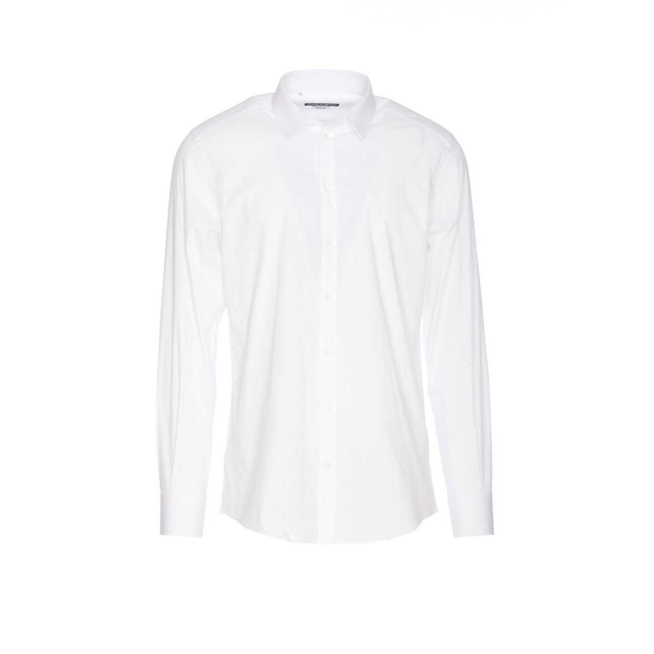 Dolce&Gabbana Men Gold Popeline Stretch Shirt