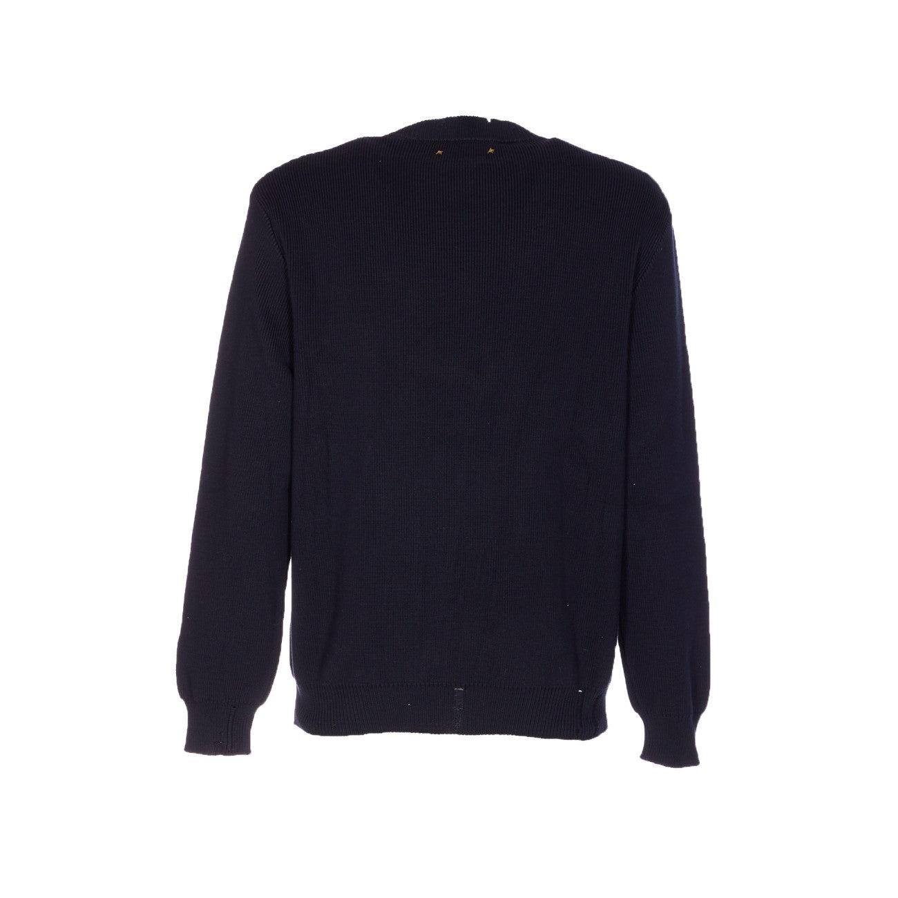 Golden Goose Men Golden Logo Distressed Sweater GOLDEN GOOSE