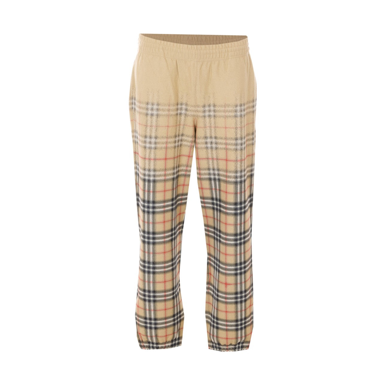 Burberry Men Gradient Check Jogging Pants BURBERRY