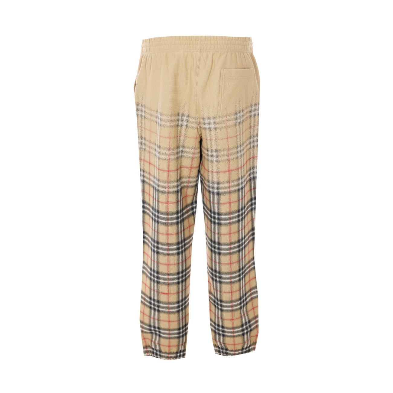 Burberry Men Gradient Check Jogging Pants BURBERRY