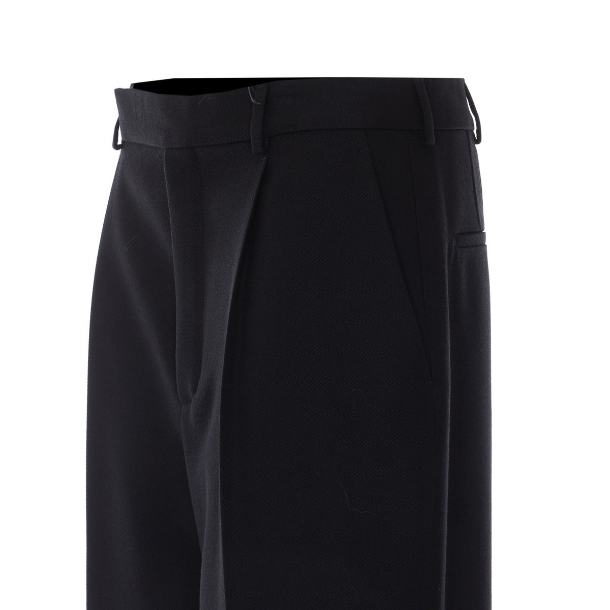 Saint Laurent Women Grain De Poudre Pants SAINT LAURENT