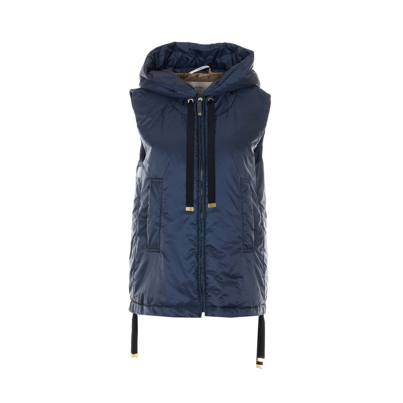 S Max Mara Women Greengo Drop-Proof Canvas Padded Vest S MAX MARA
