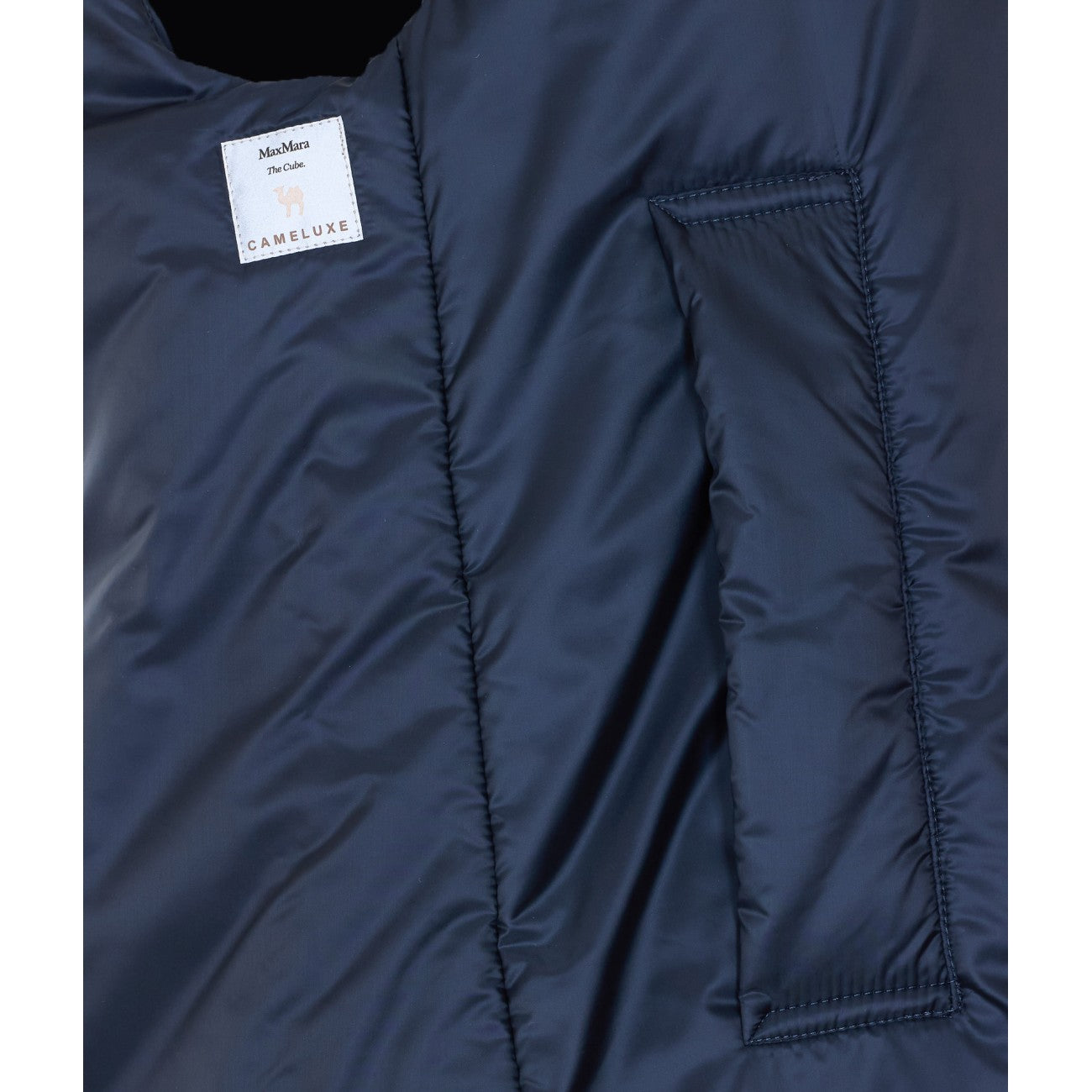 S Max Mara Women Greengo Drop-Proof Canvas Padded Vest S MAX MARA
