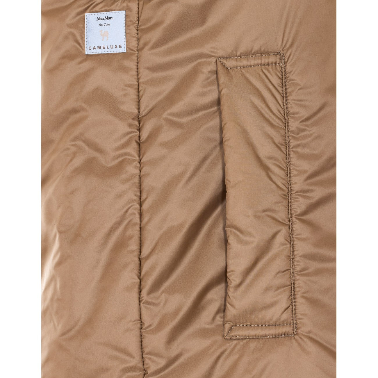 S Max Mara Women Greengo Padded Vest With Drip-Free Hood S MAX MARA