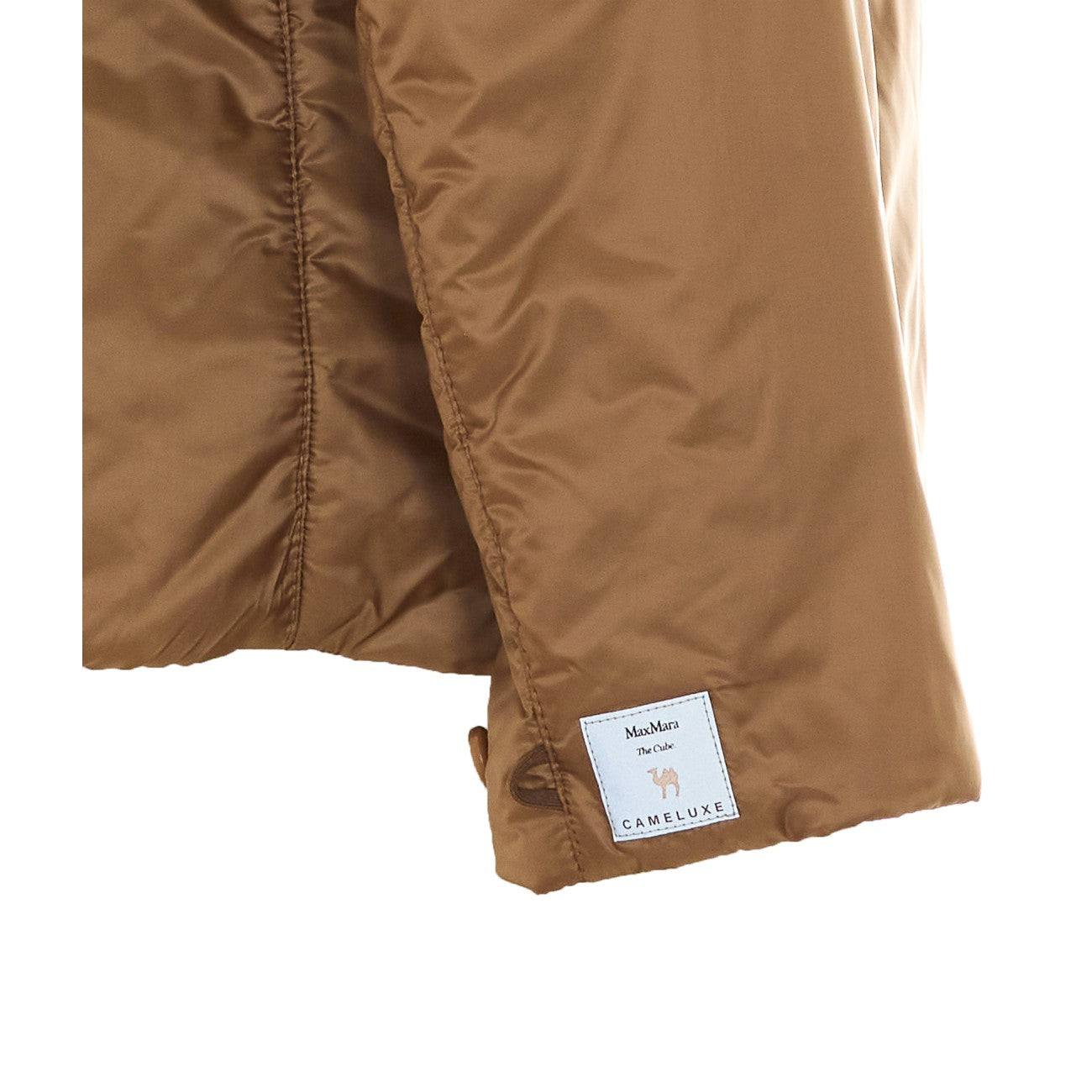 S Max Mara Women Greenh The Cube Padded Jacket With Drip-Proof Canvas S MAX MARA