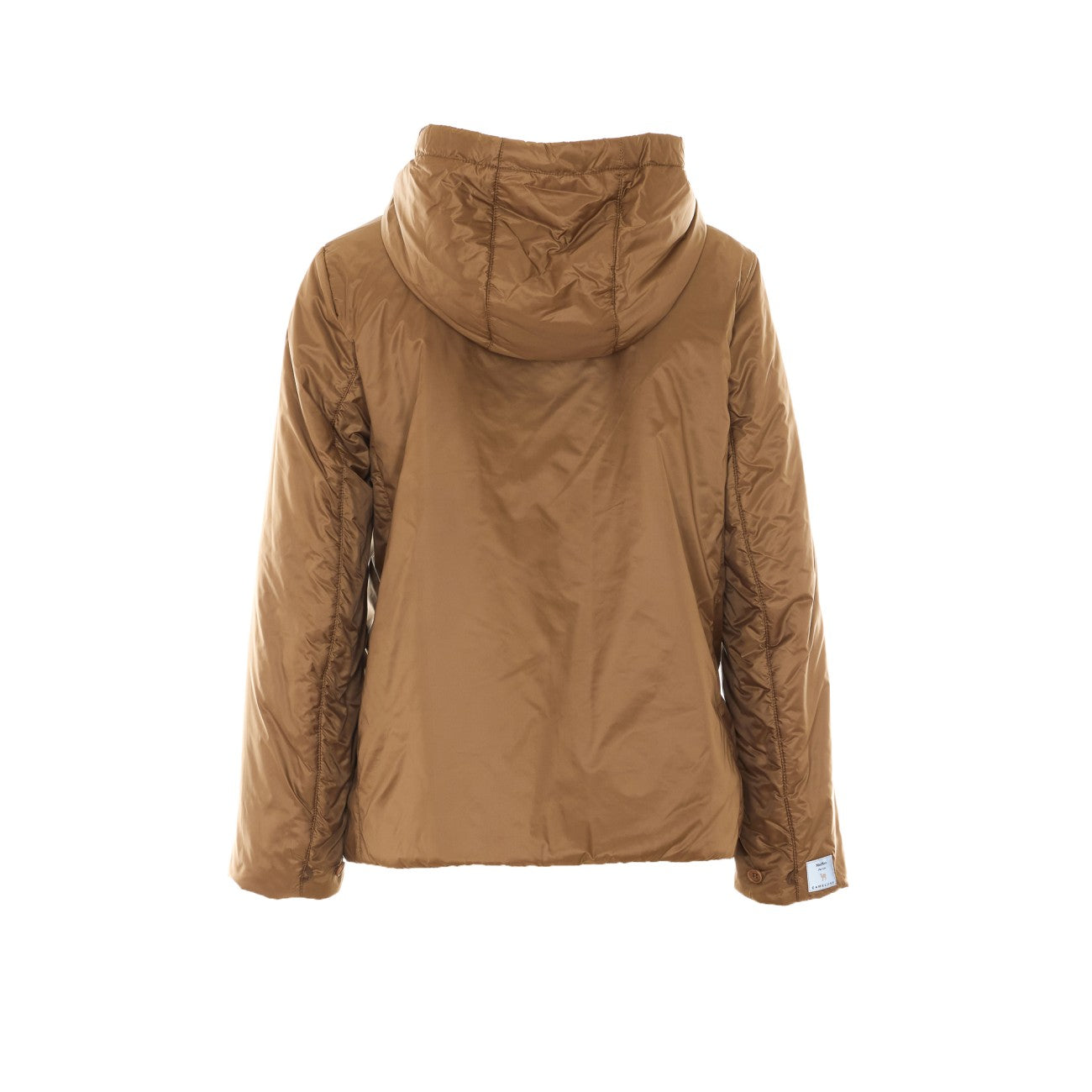 S Max Mara Women Greenh The Cube Padded Jacket With Drip-Proof Canvas S MAX MARA