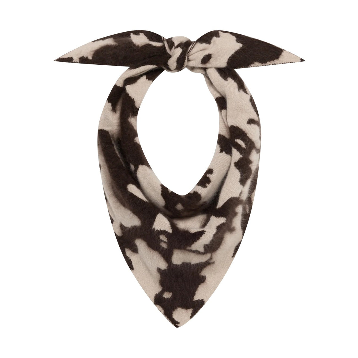 Guest In Residence Women Grizzly Cowhide Wild Rag Foulard GUEST IN RESIDENCE
