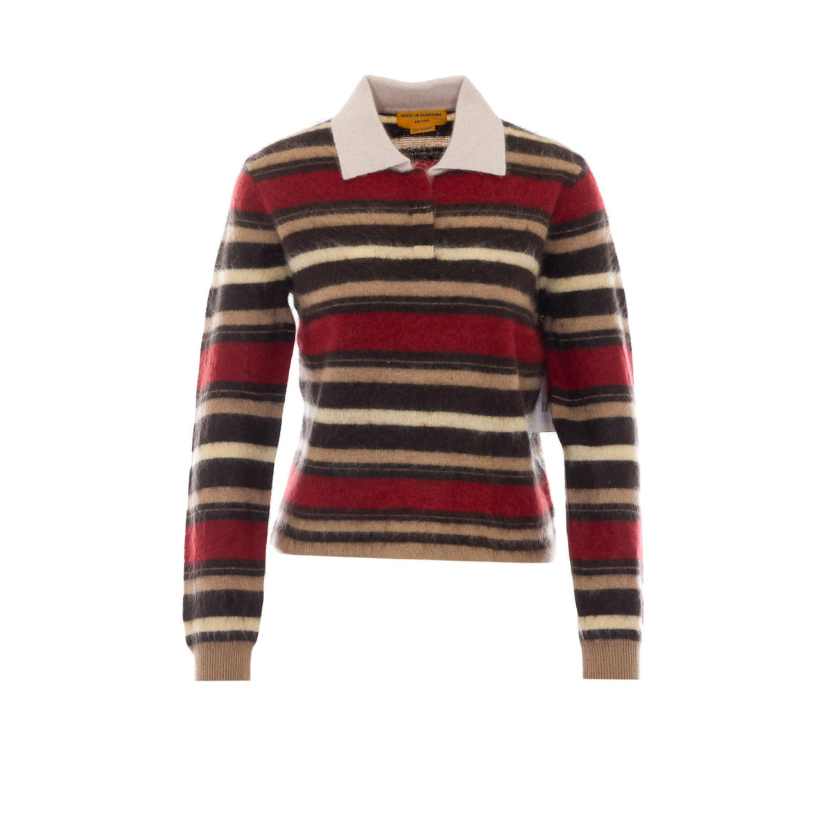 Guest In Residence Women Grizzly Rugby Polo Sweater GUEST IN RESIDENCE