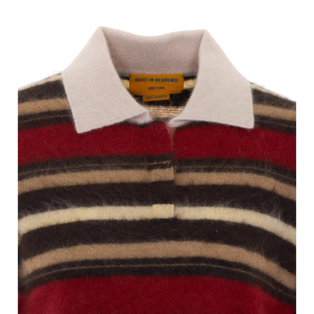 Guest In Residence Women Grizzly Rugby Polo Sweater GUEST IN RESIDENCE