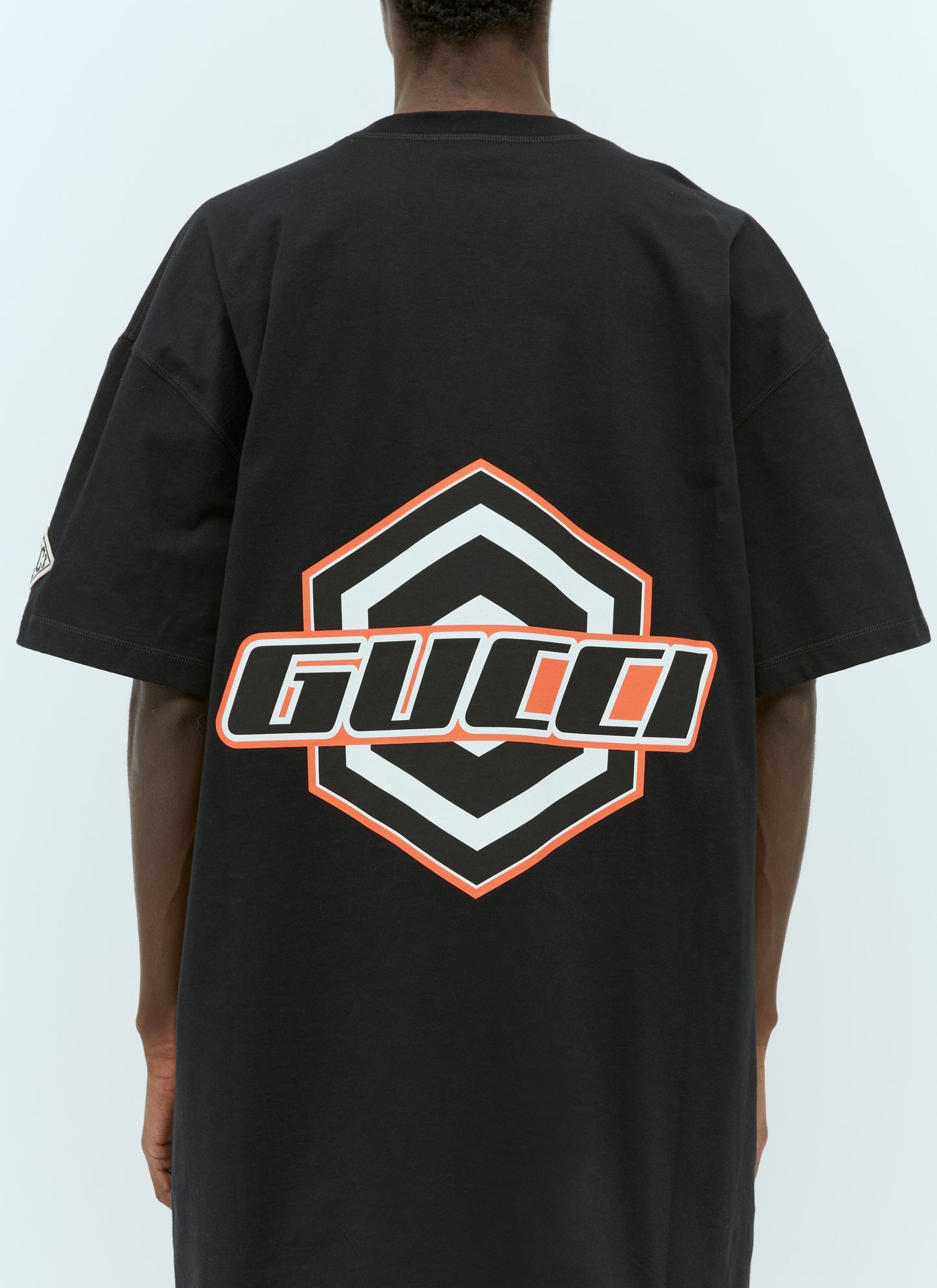 Gucci Men Logo Emblems T-Shirt GUCCI