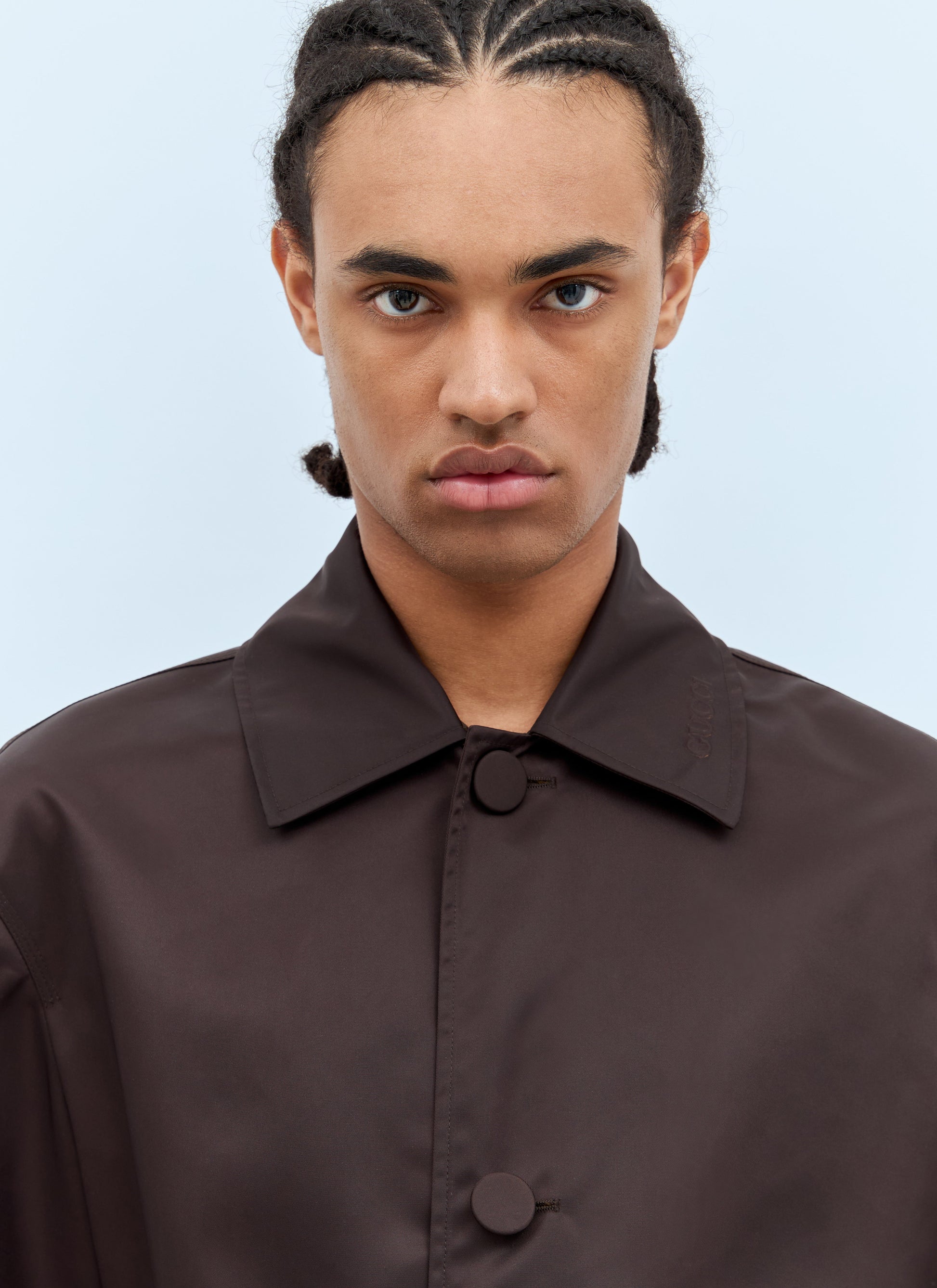 Gucci Men Gabardine Coat GUCCI