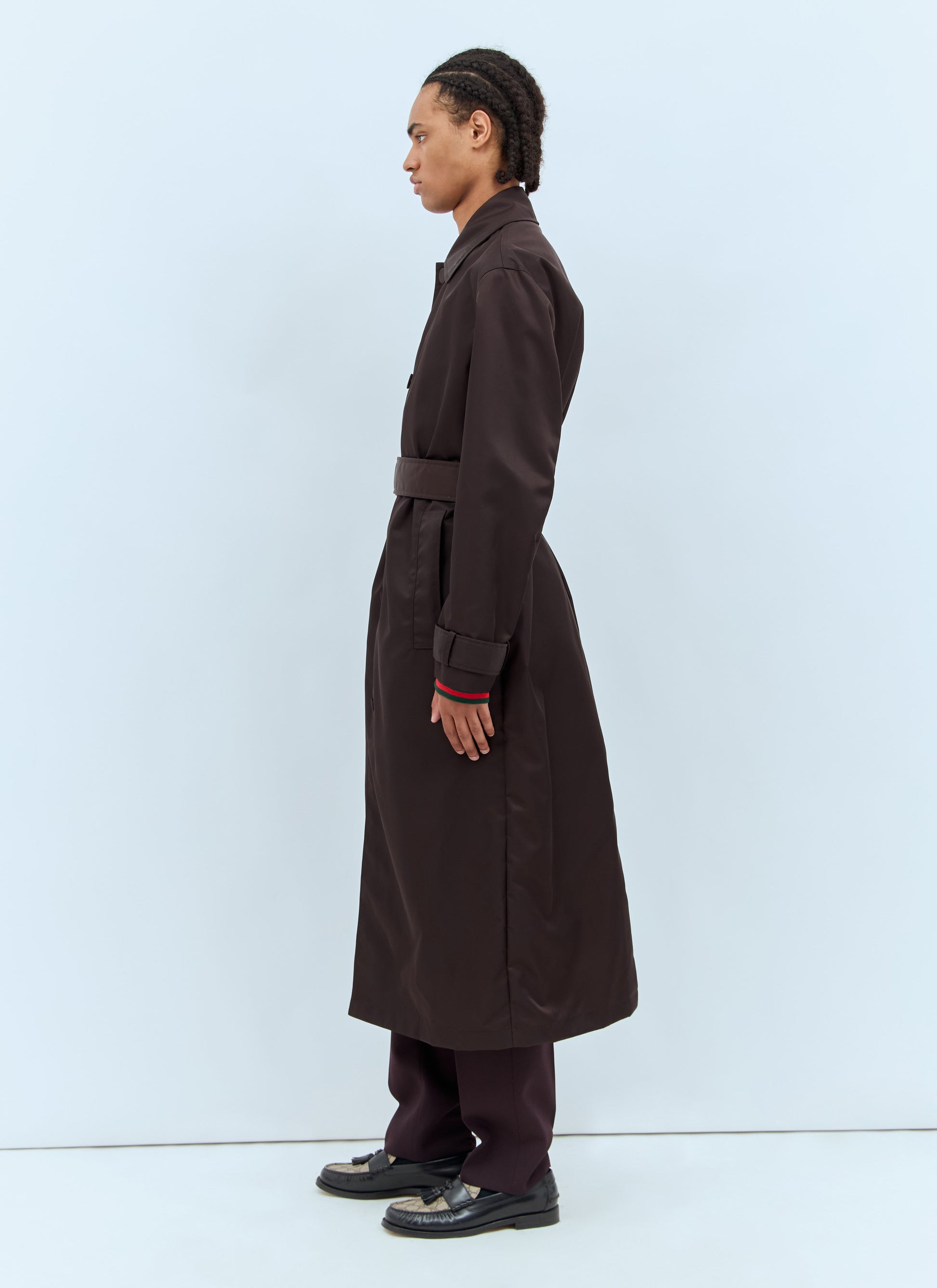 Gucci Men Gabardine Coat GUCCI