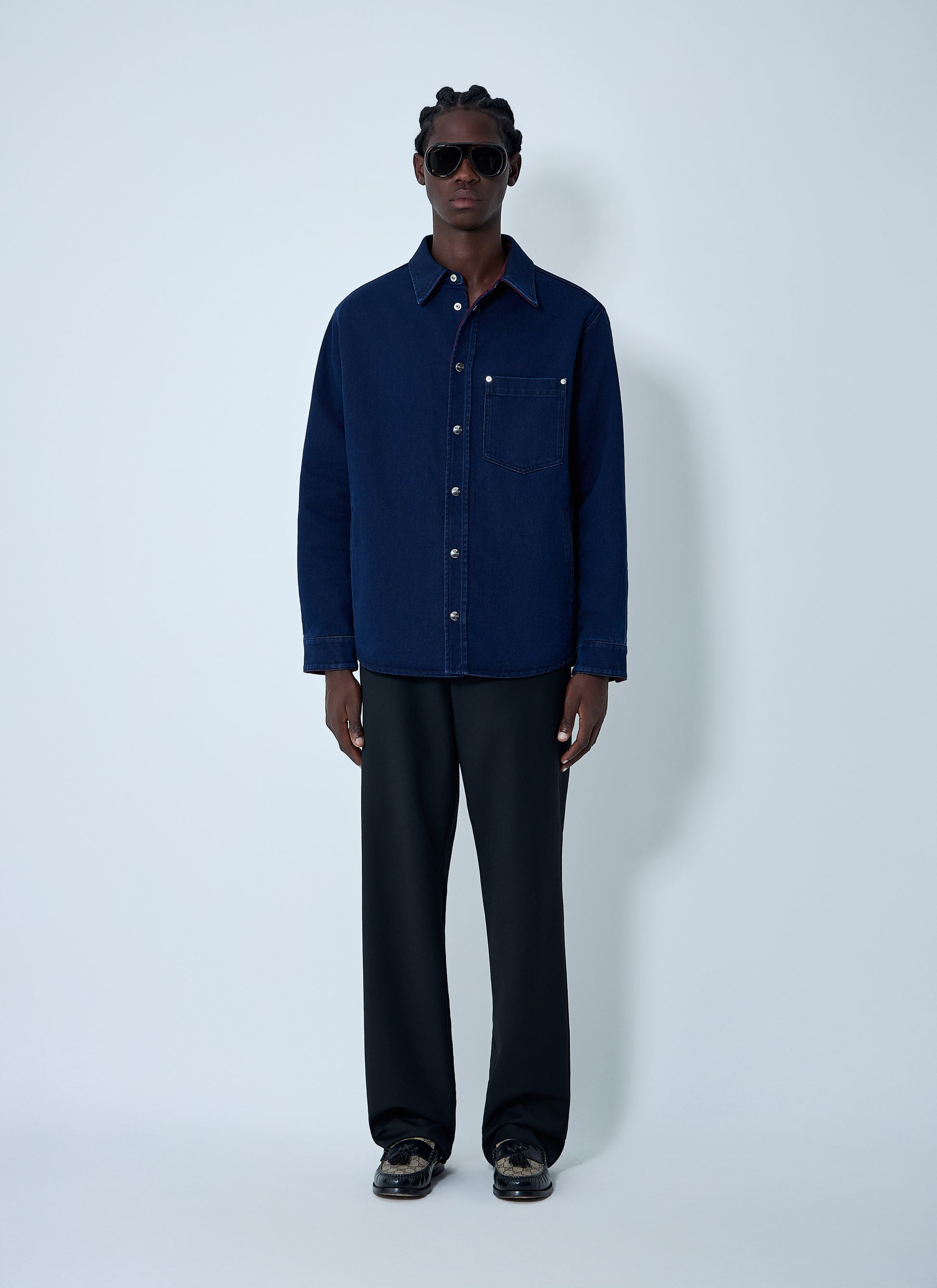 Gucci Men Reversible Shirt GUCCI
