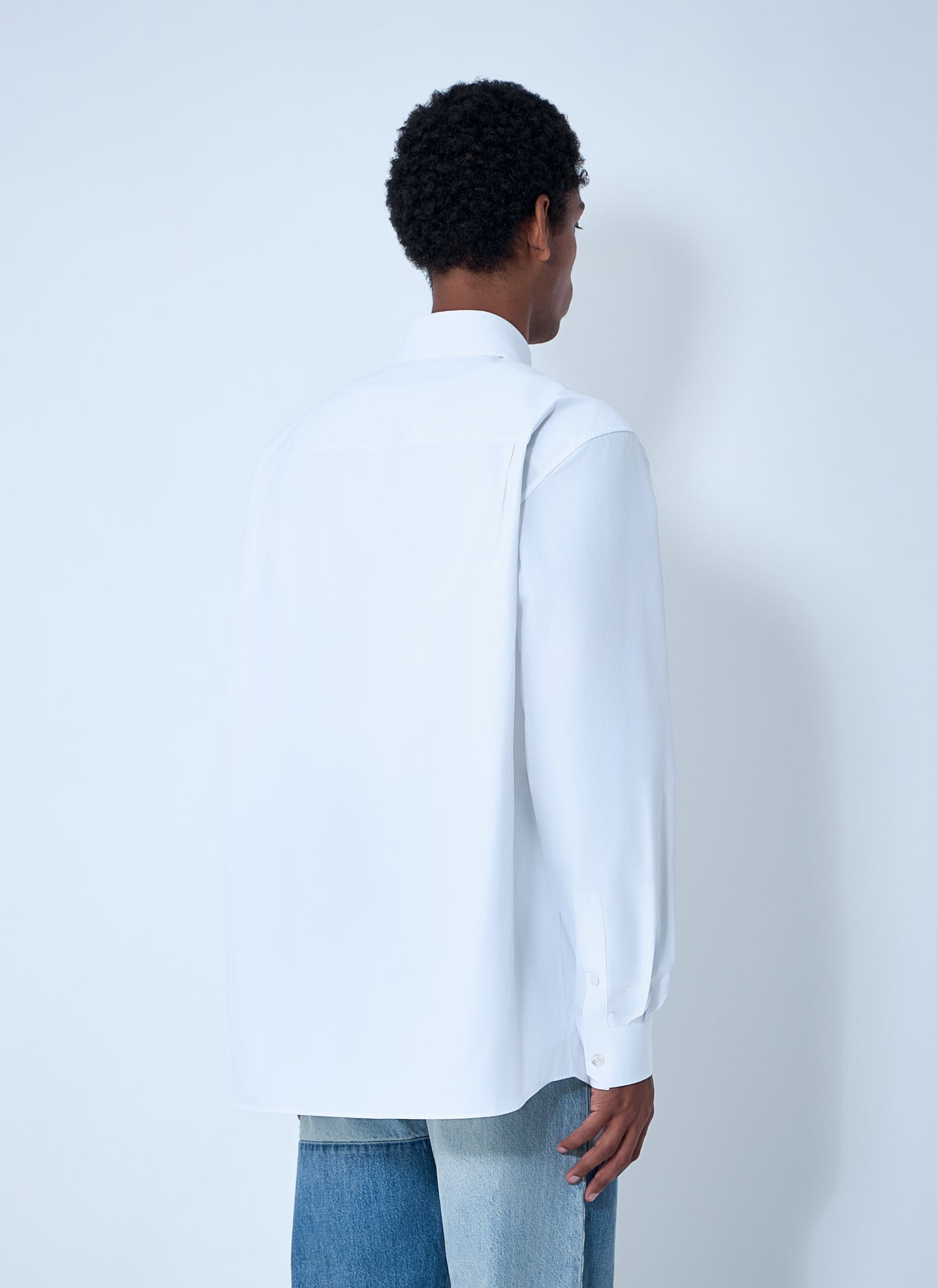 Gucci Men Logo Embroidery Button-Down Shirt GUCCI