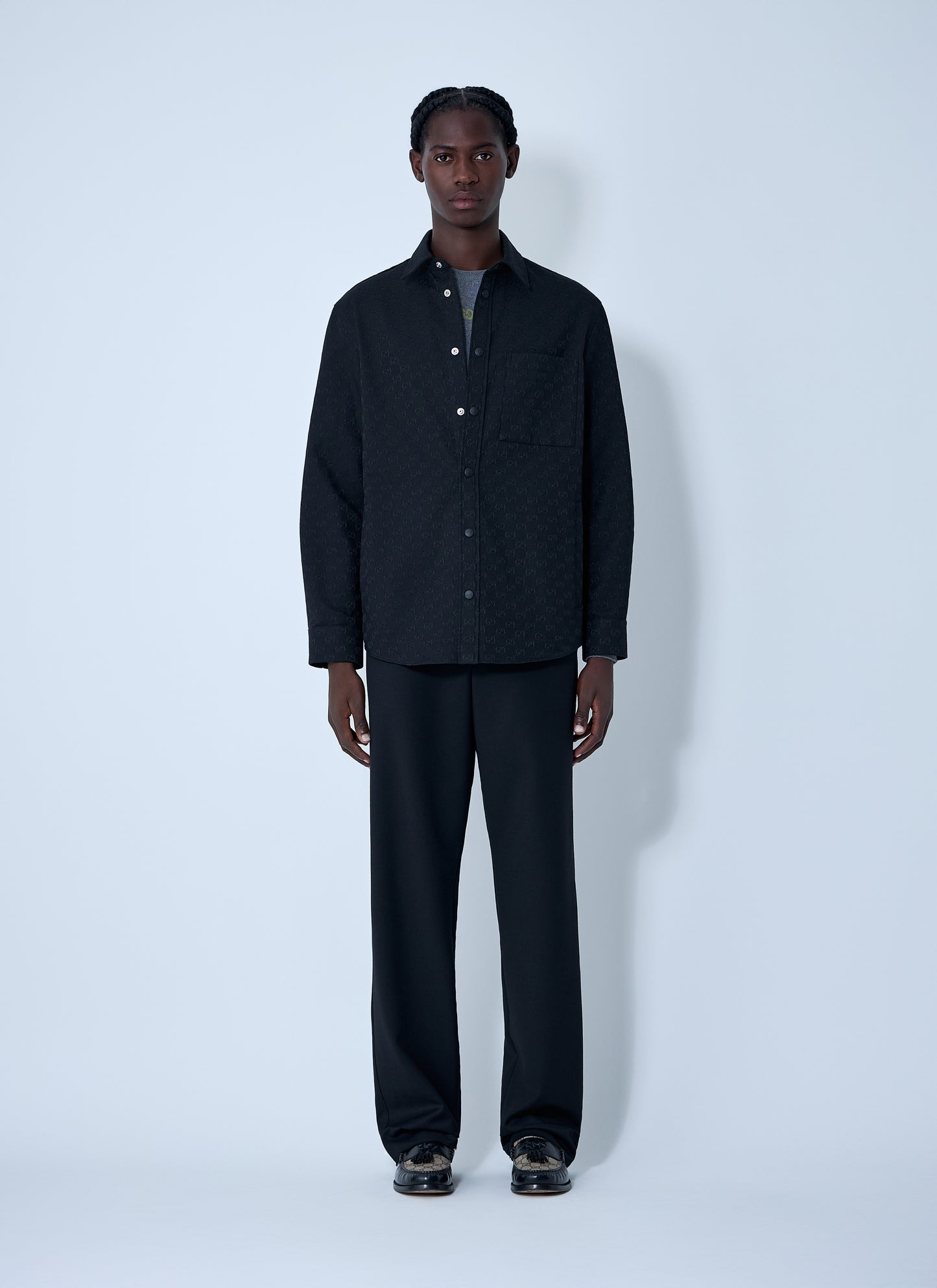 Gucci Men Gg Shirt GUCCI