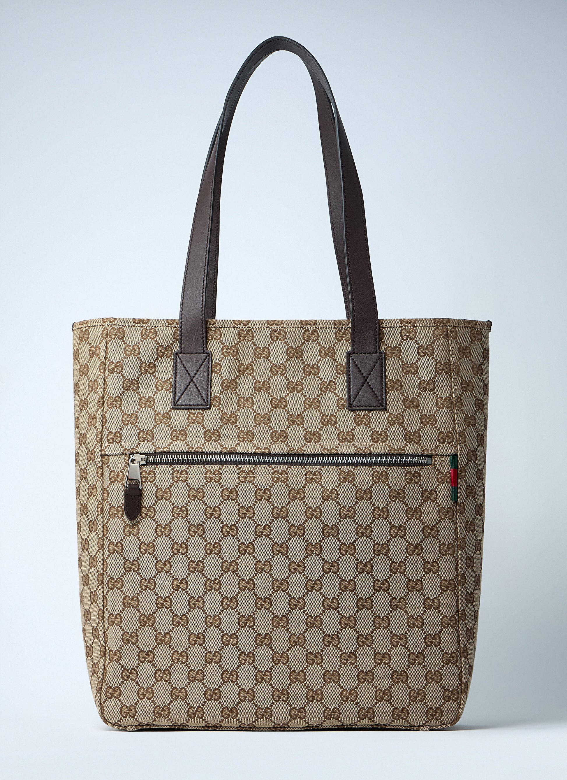 Gucci Men Medium Gg Canvas Tote Bag GUCCI