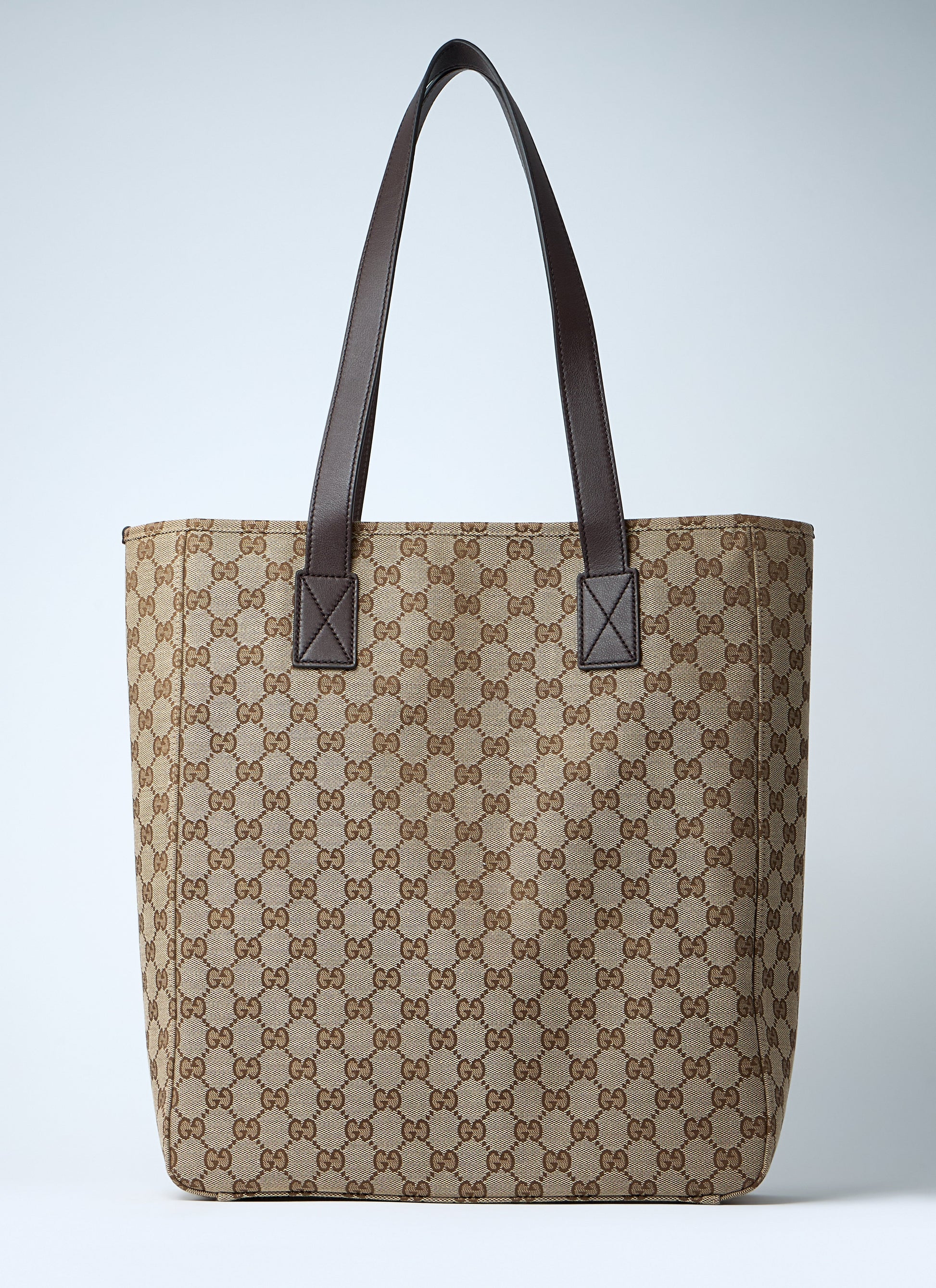 Gucci Men Medium Gg Canvas Tote Bag GUCCI