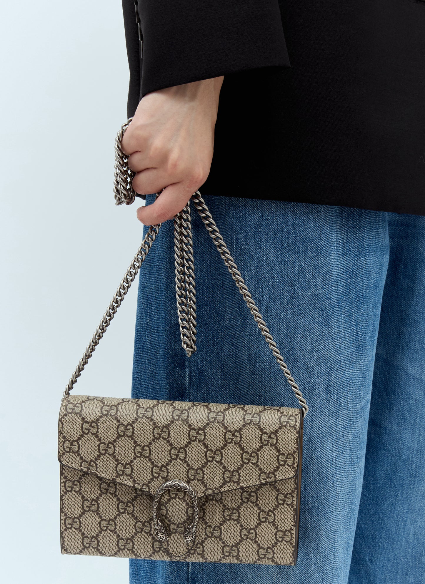 Gucci Women Dionysus Supreme Chain Shoulder Bag GUCCI