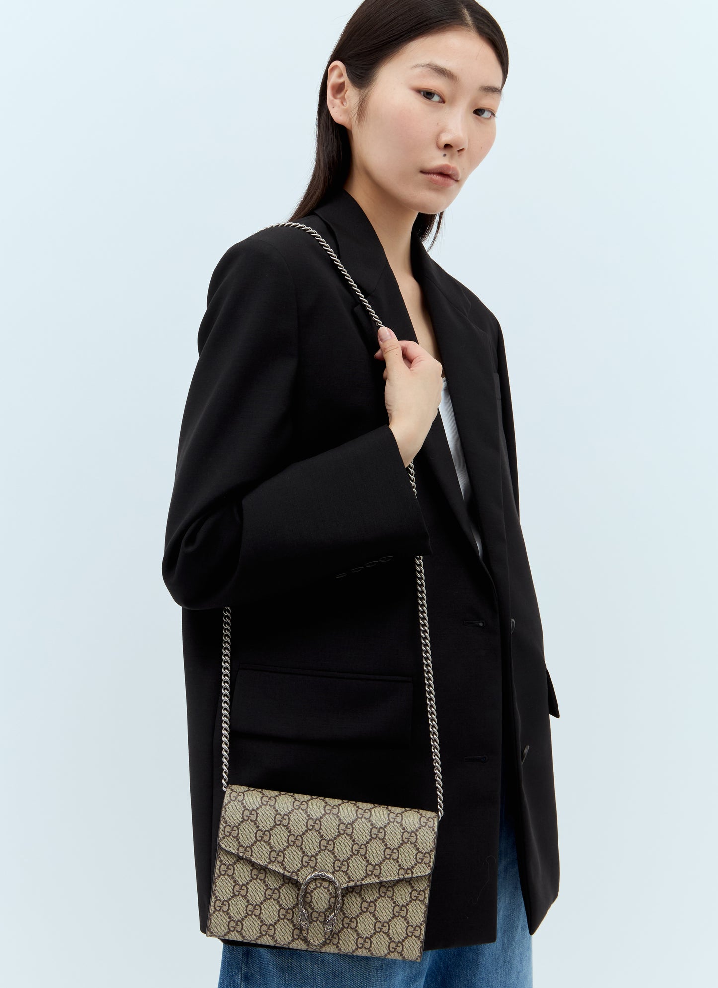 Gucci Women Dionysus Supreme Chain Shoulder Bag GUCCI
