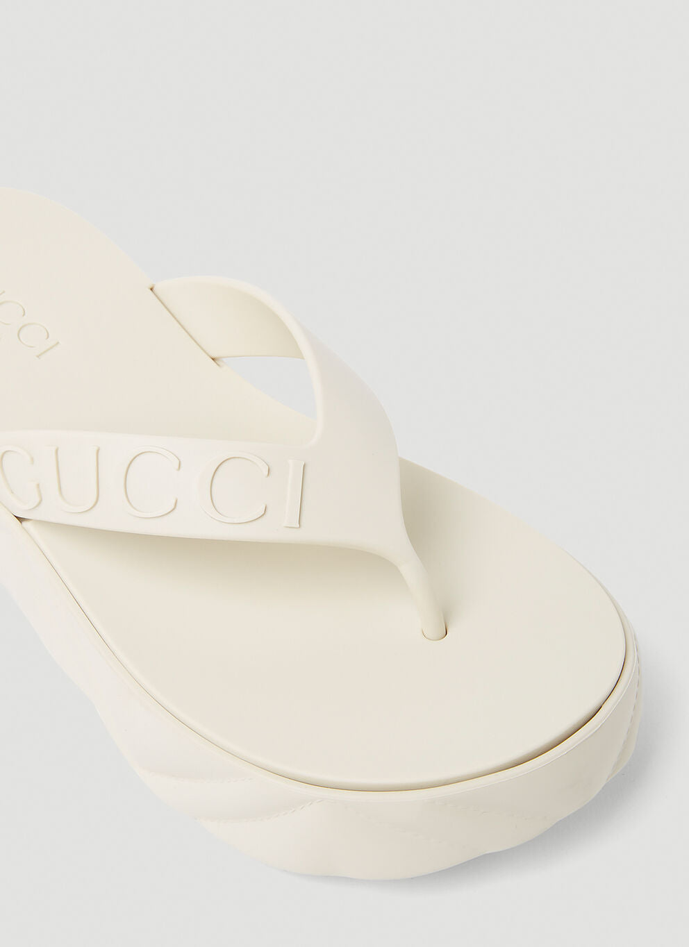 Gucci Women Thong Platform Sandals
