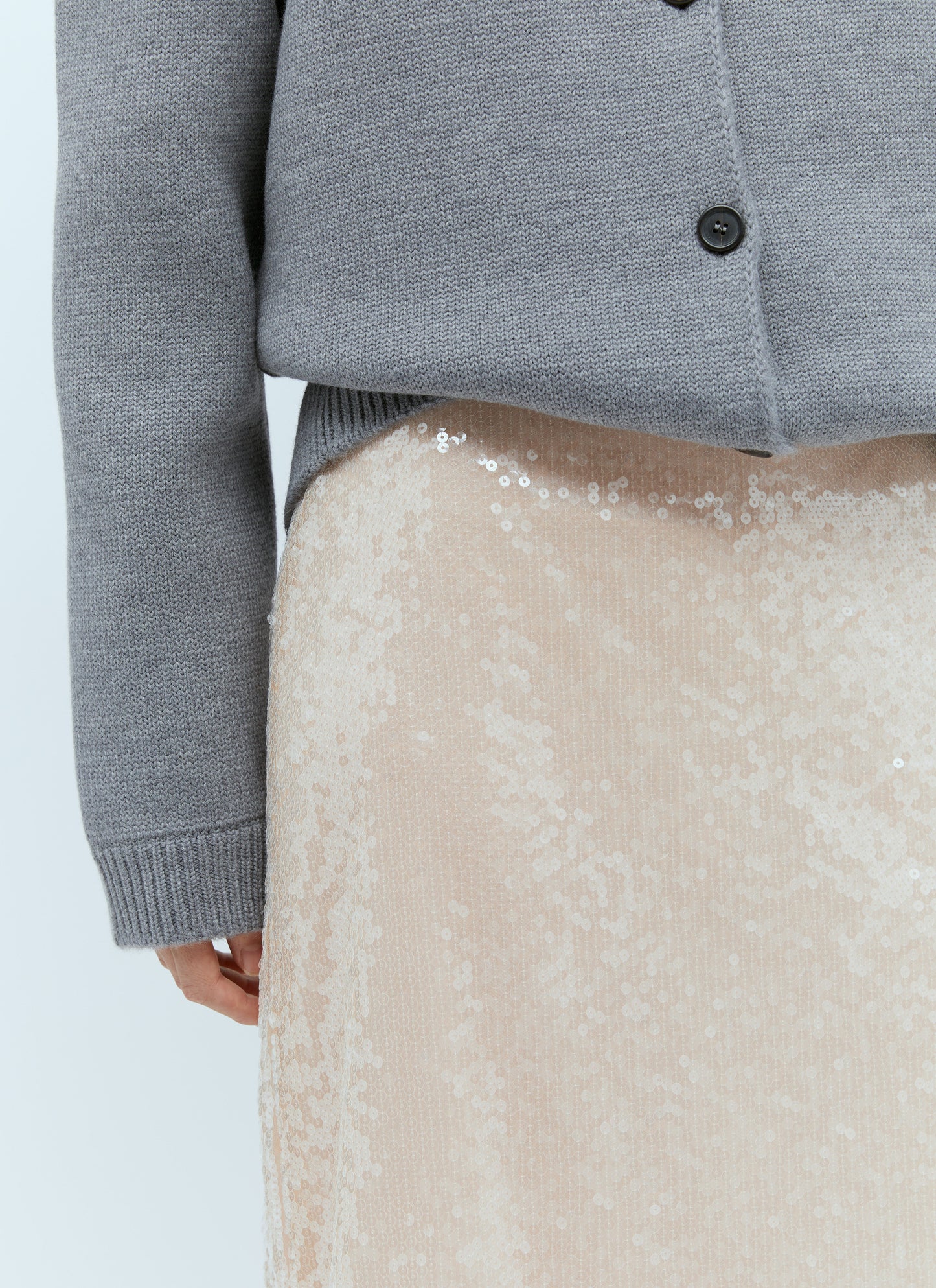 Gucci Women Sequin-Embroidered Tulle Skirt GUCCI